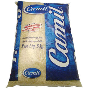 Arroz Agulhinha Tipo 1 CAMIL  - 5kg