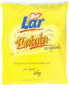 Batata Congelada Lar - 2kg