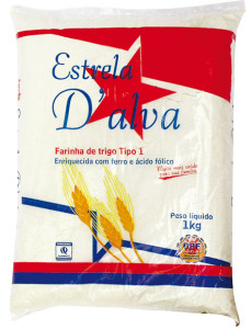 Farina de Trigo Estrela D'Alva Tipo 1 - 1kg