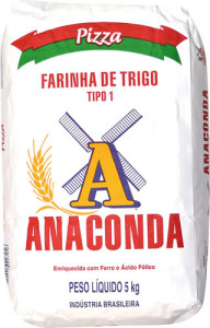 Farinha de Trigo Anaconda Pizza Tipo - 1,5kg