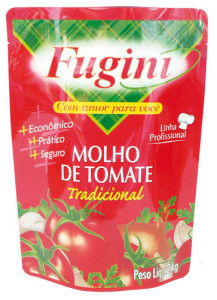 Molho de Tomate Fugini Tradicional - 2kg