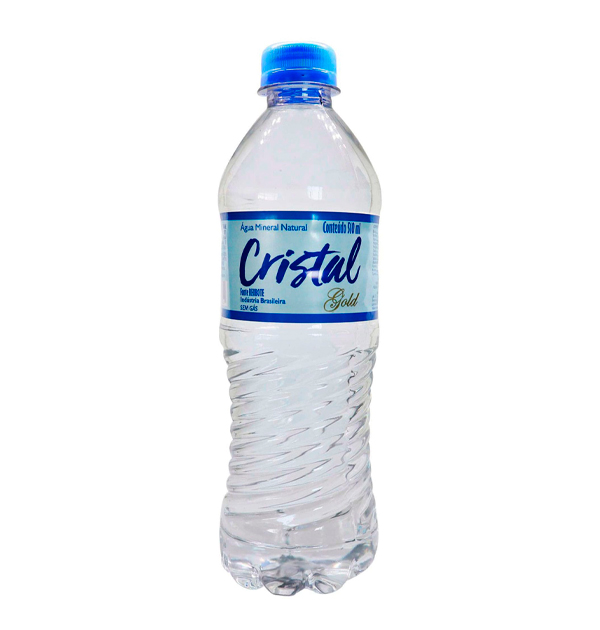 ÁGUA MINERAL CRISTAL GOLD SEM GÁS 500ml
