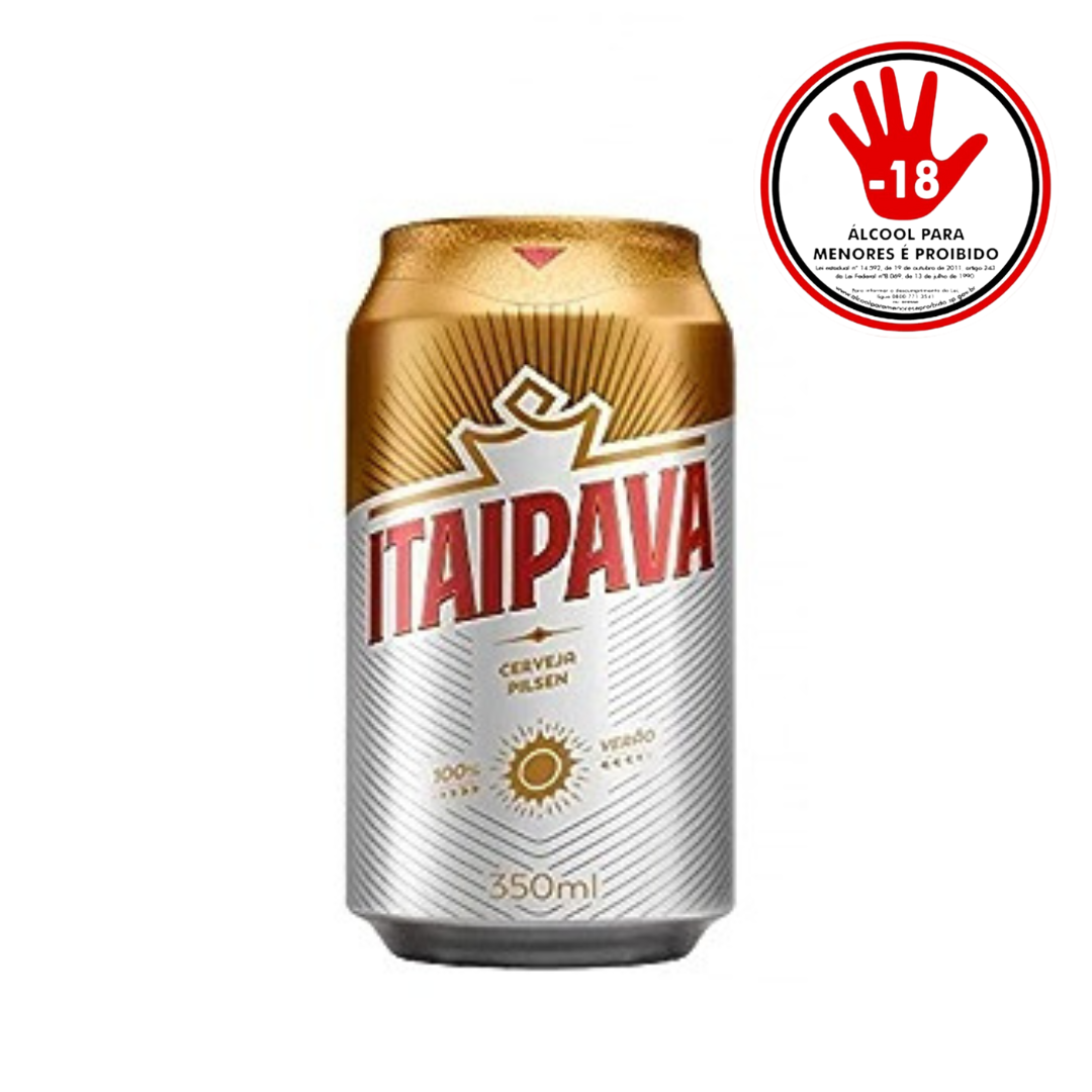 CERVEJA ITAIPAVA LATA 350ml