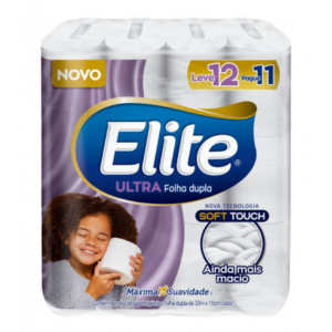 PAPEL HIGIÊNICO ELITE FOLHA DUPLA LEVE 12 PAGUE 11