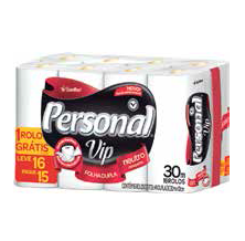 Papel Higiênico Personal Vip Folha Dupla Leve 16 Pague 15
