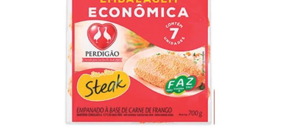 Steak Perdigão Pacote 700g Leve Mais Pague Menos